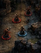 Miniaturas tácticas en combate