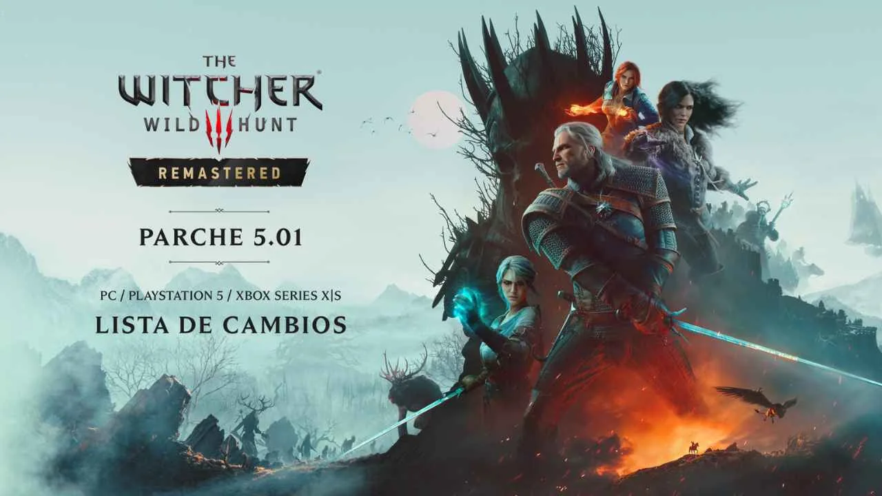 The Witcher 3 Remastered actualizado con el parche 5.01